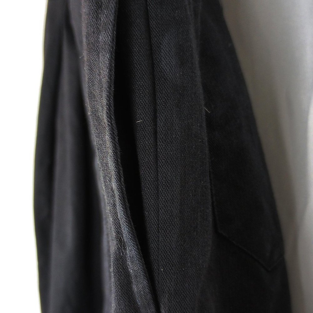 Doen Black High-Waist Pleated Trousers reposh - Picture 9 of 14